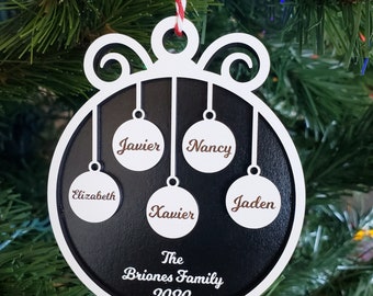 Personalized Christmas ornaments