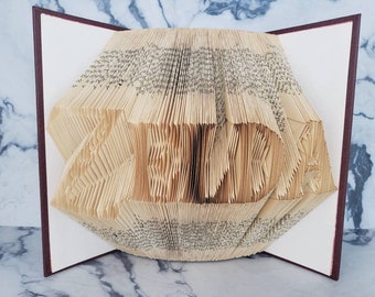Folded Book Art: Zelda