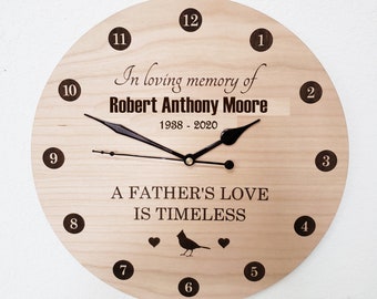 Memorial Wall Clock