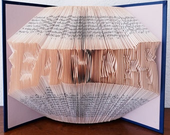 Folded Book Art: Philadelphia Eagles