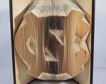 Folded Book Art: North Carolina -  NC