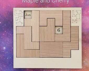 A puzzle a day wooden calendar - Mini