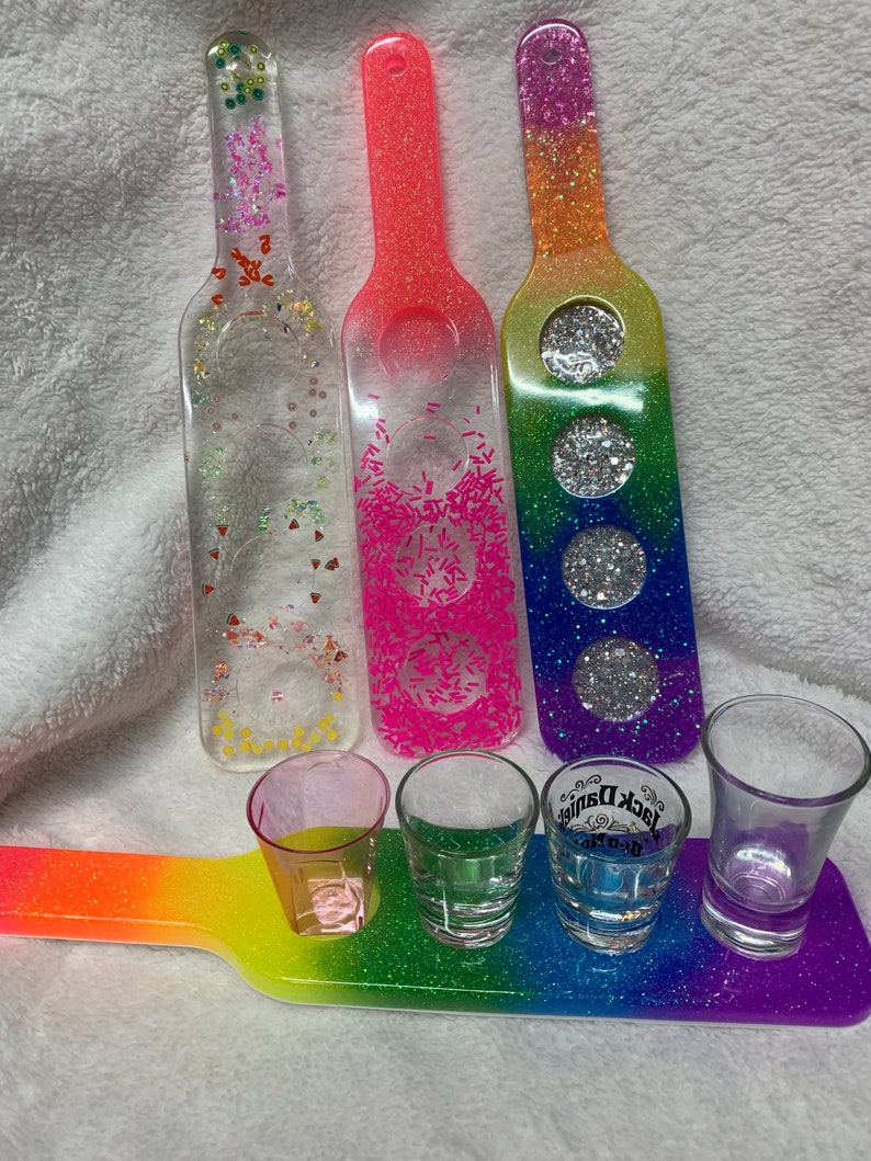 Shot Flight Paddle Shotski Flight Bar Accessories Gift for Him Gift for