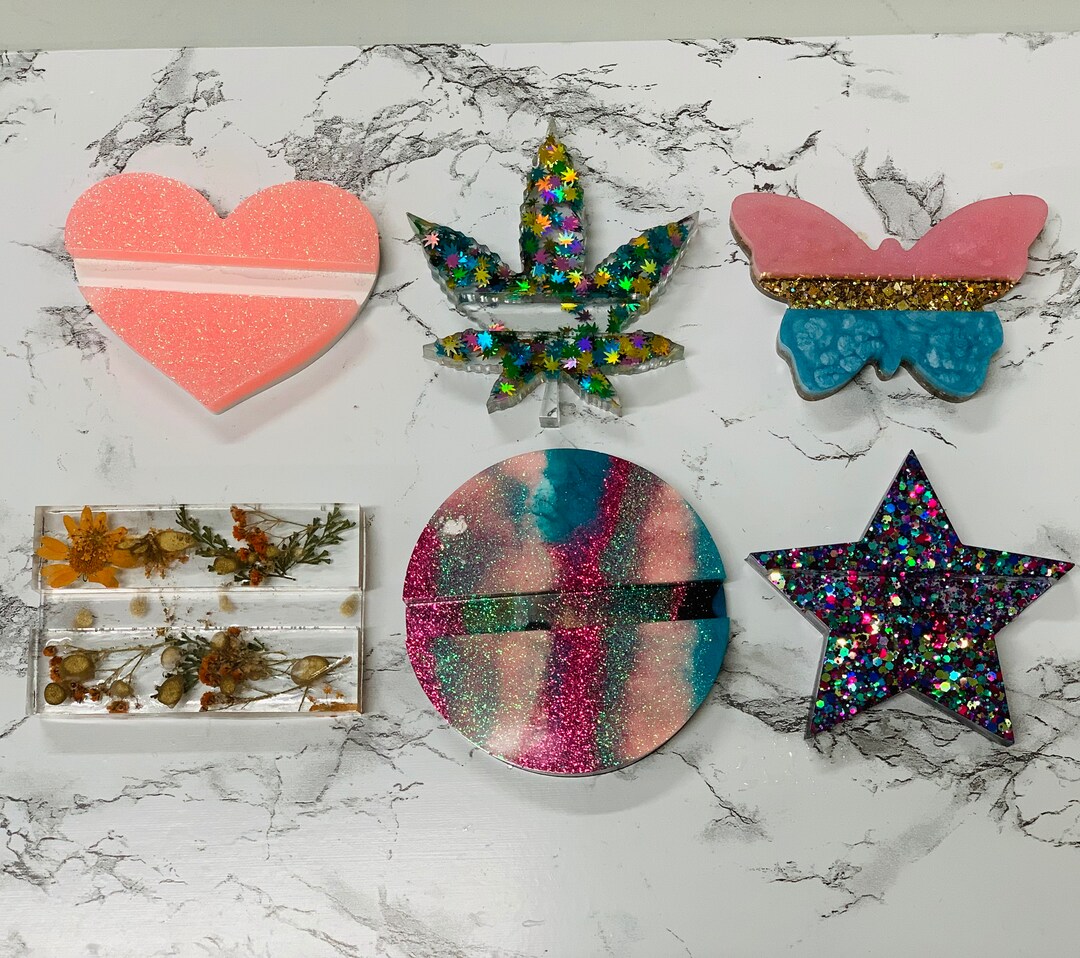 Business Card / Phone Holder Picture Holder Desk Etsy