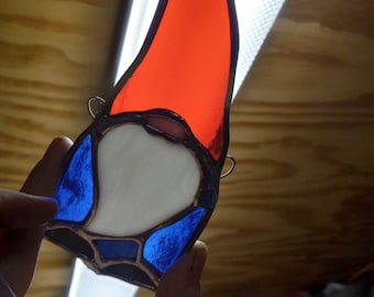 Målat glas Gnome