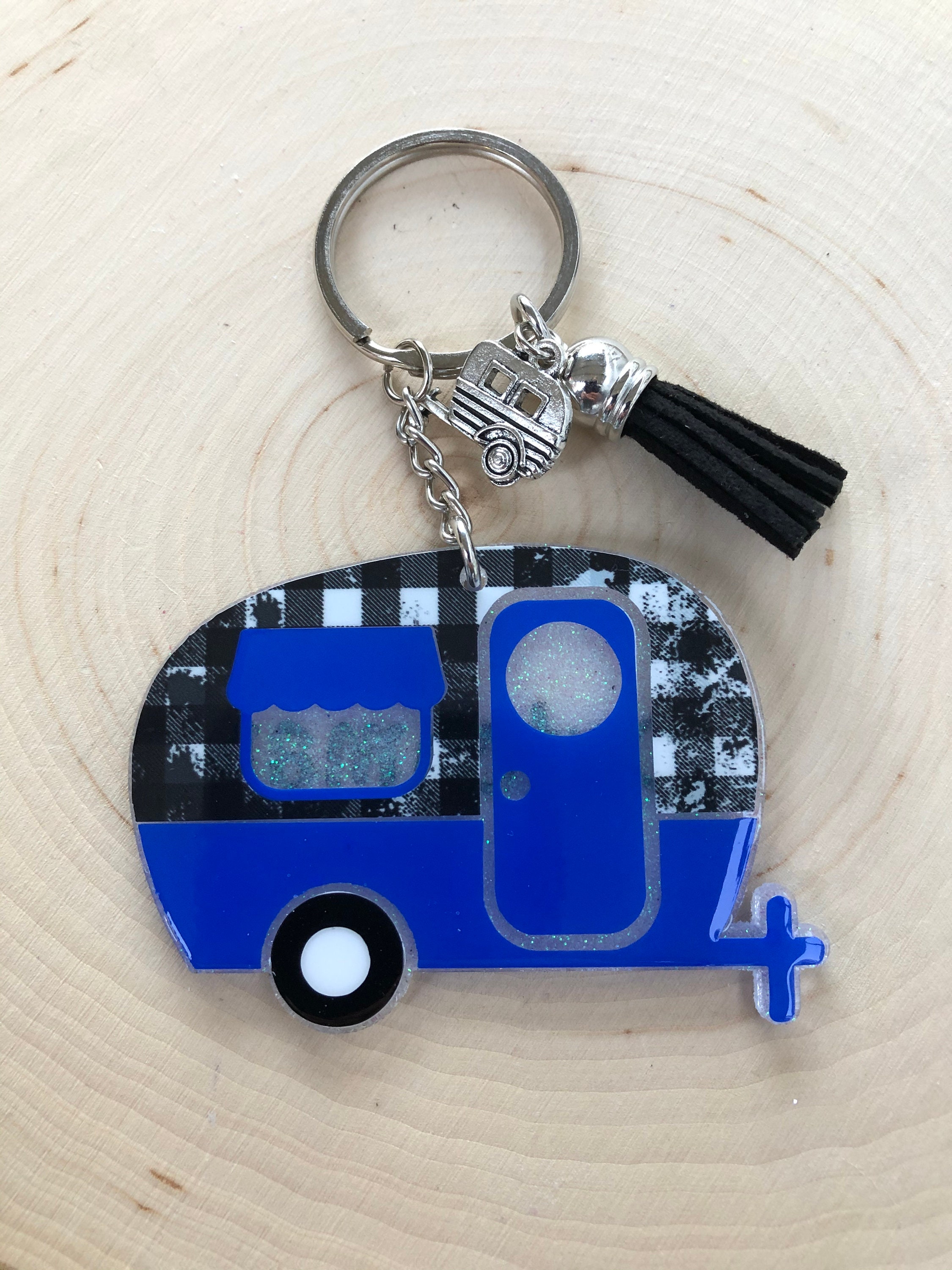 Camper Keychain Etsy