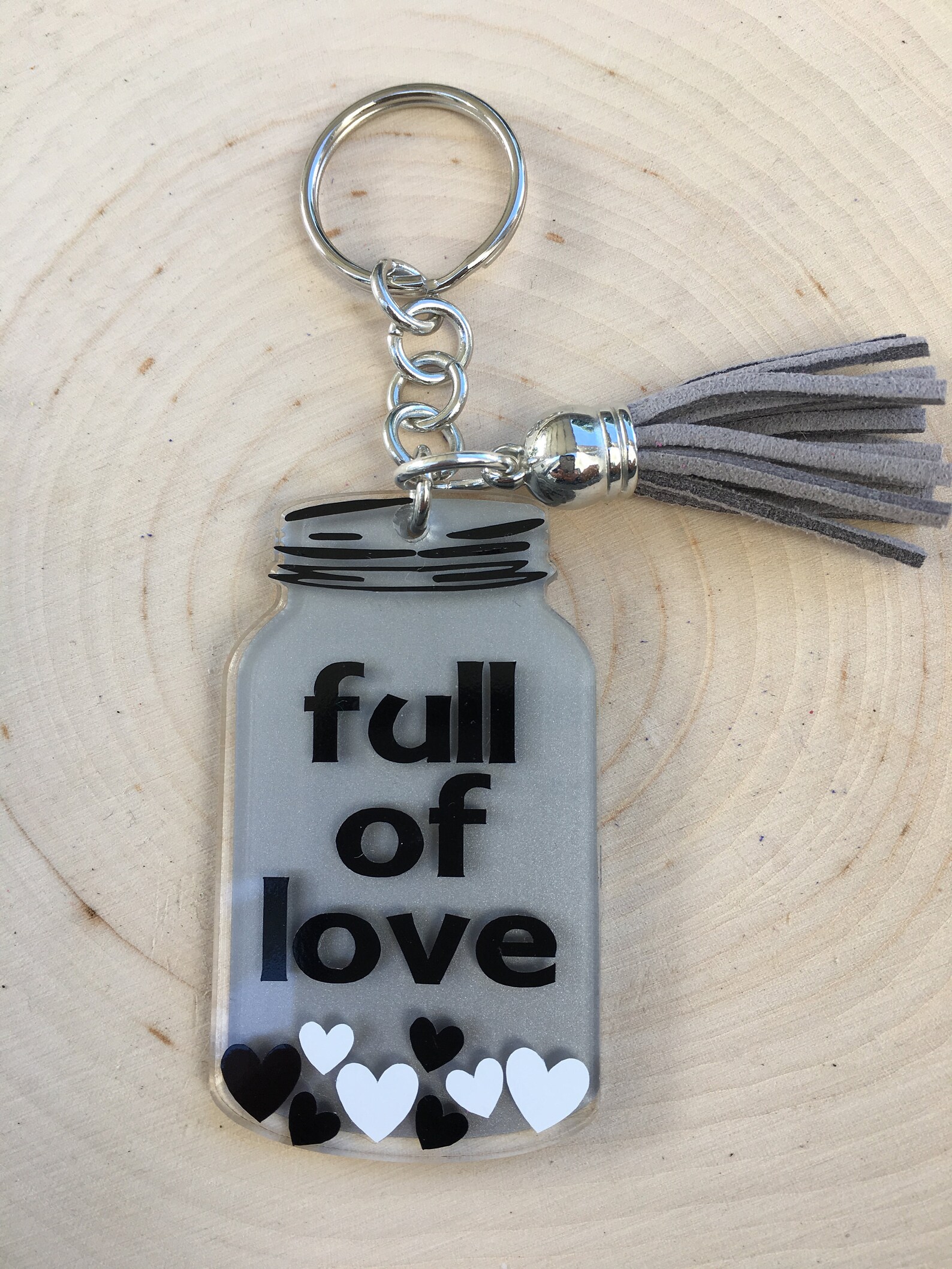 Mason Jar Keychains Etsy