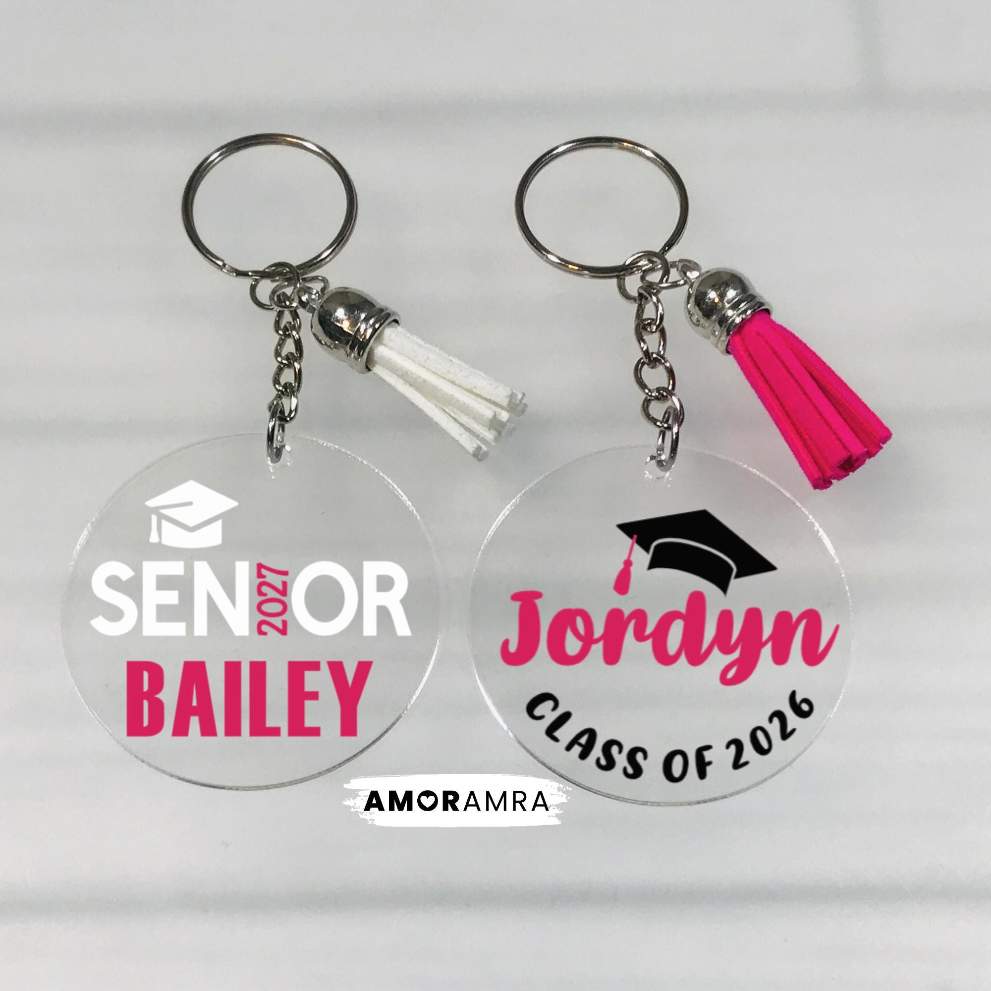 Personalized Graduation Keychain 2026: Senior Keepsake for Class of ...