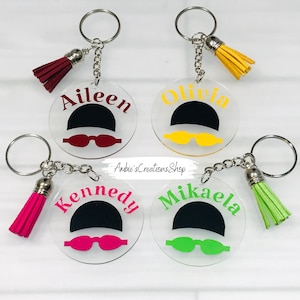 Personalized Swim Keychain, Swimmer Keyring, Swimmer Gift, Dive Team Gift, Swimming Coach, Swim Team Gift, Swim Gift, Swim State Gift