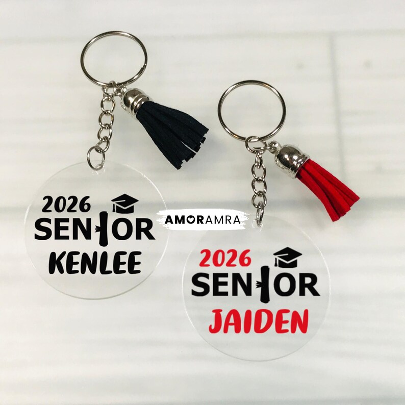 Personalized Graduation Keychain 2026: Class of 2026 Graduate Gift - Etsy