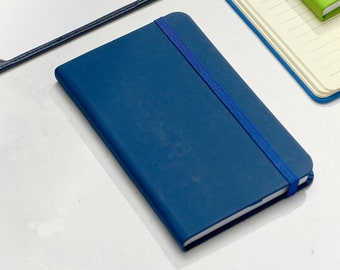 Personalised A6 Lined Notebook Vegan Leather *FREE PERSONALISATION* | Lined Paper, Premium Leather Journal