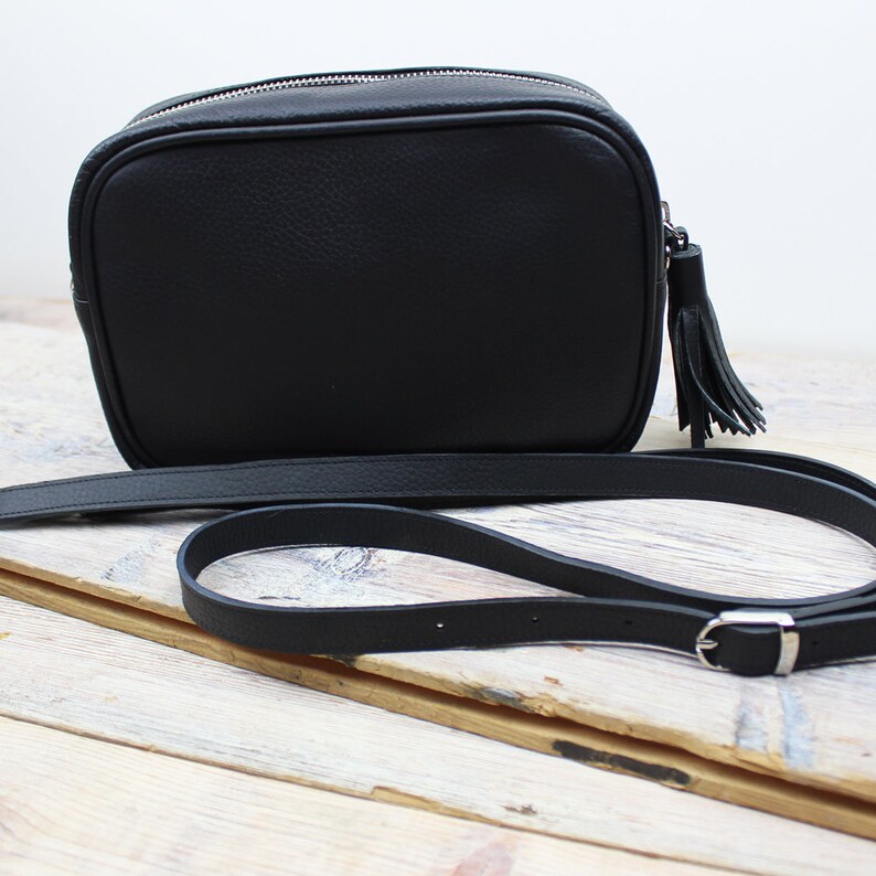 Luxury Leather Cross Body Camera Bag Etsy