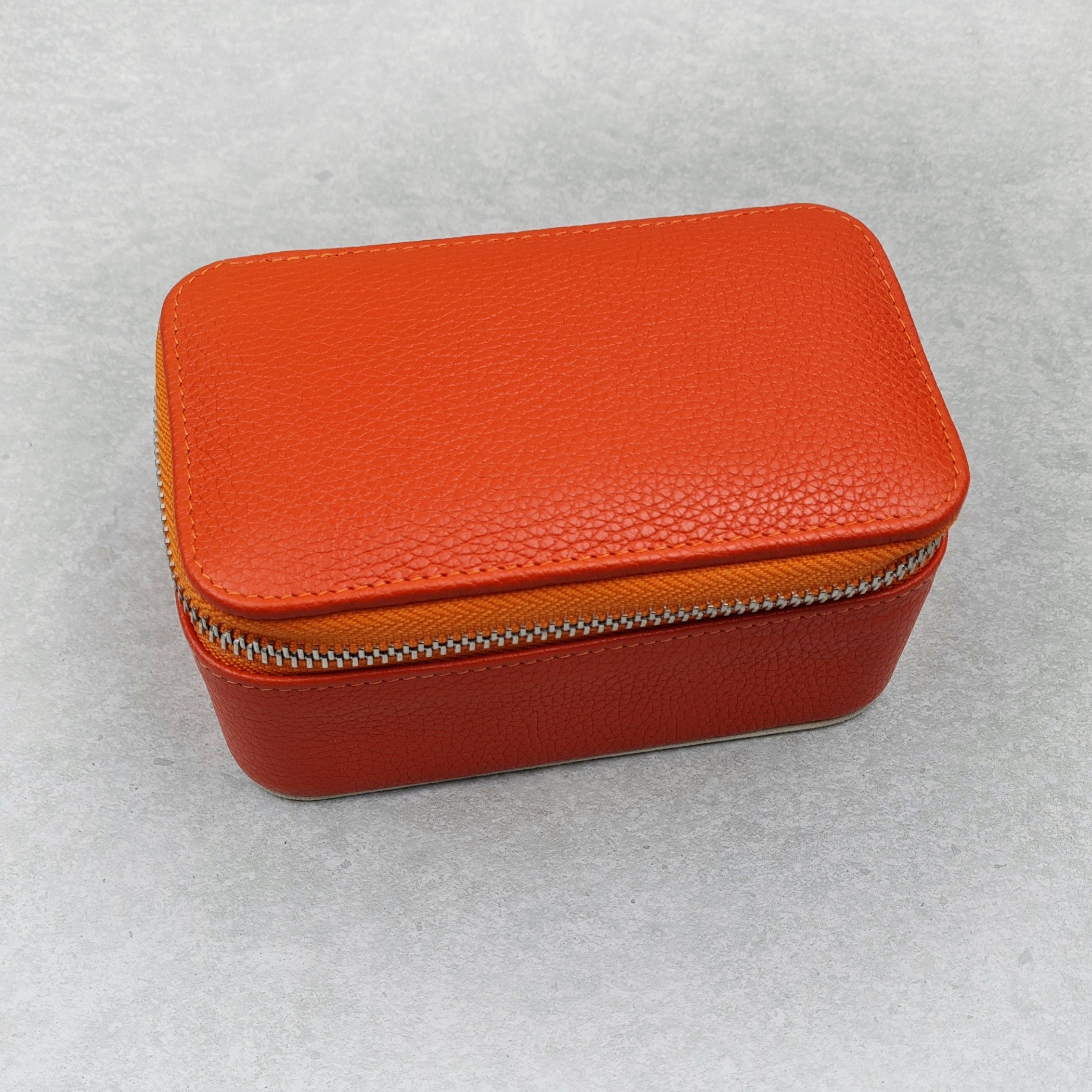 Personalised Leather Travel Jewellery Case Etsy UK