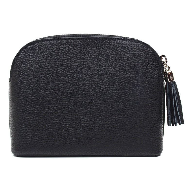 Personalised Leather Cosmetic Bag Etsy UK