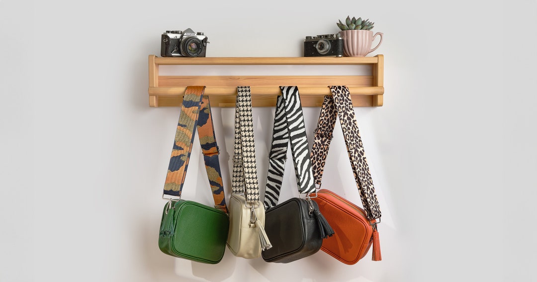 Customisable Accessories Adjustable Bag Strap | Crossbody / Shoulder Bag, Patterned Customisable ...