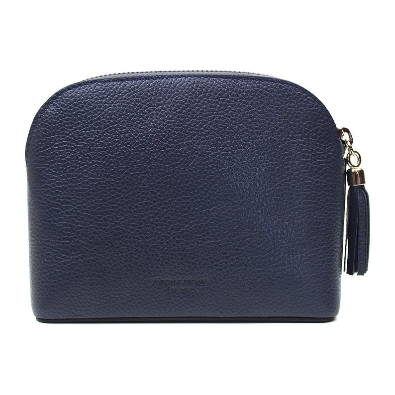 Personalised Leather Cosmetic Bag Etsy UK