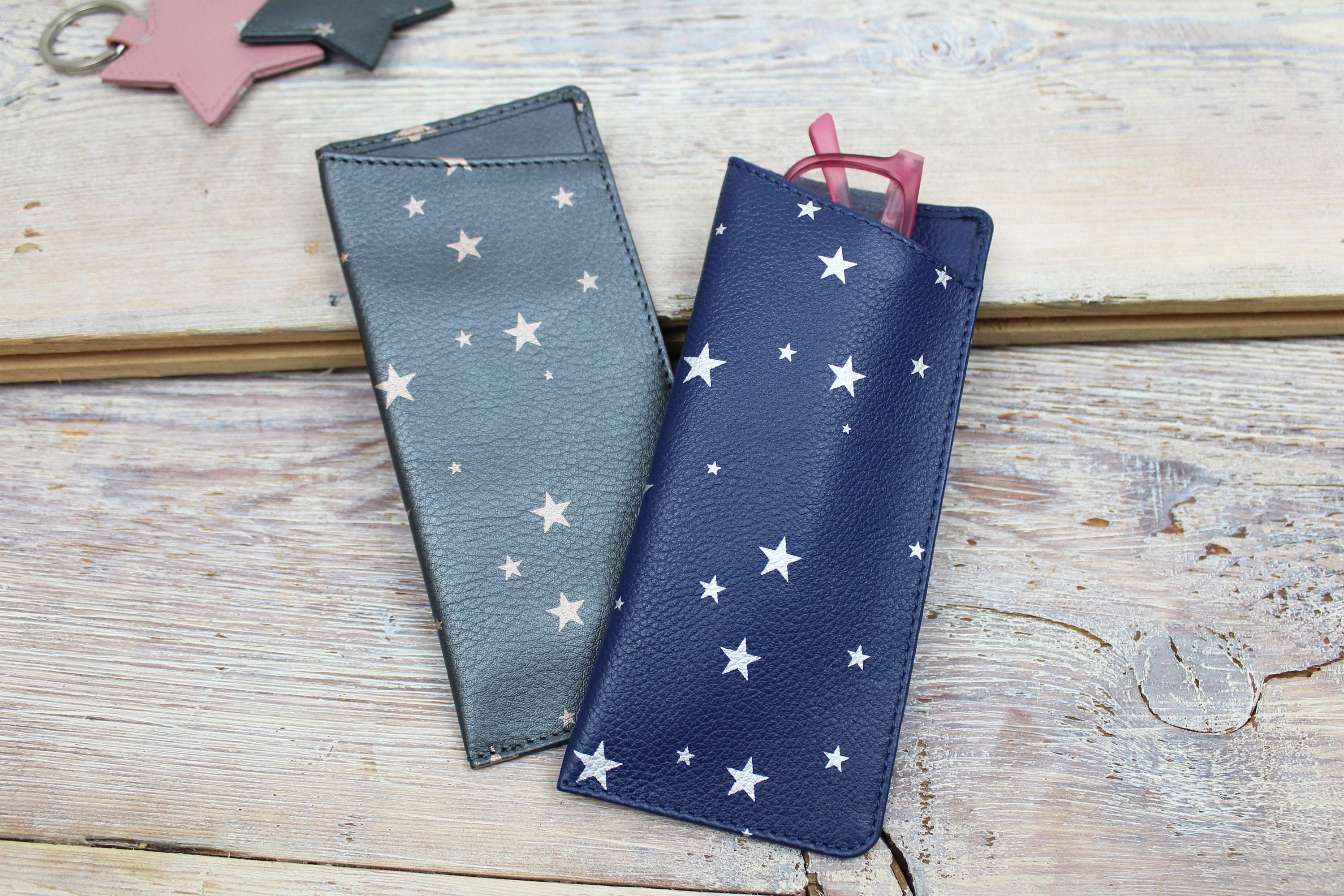Big Stars Personalised Leather iPhone Case