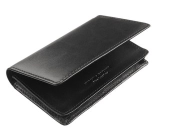 Personalised Leather Business Card Holder