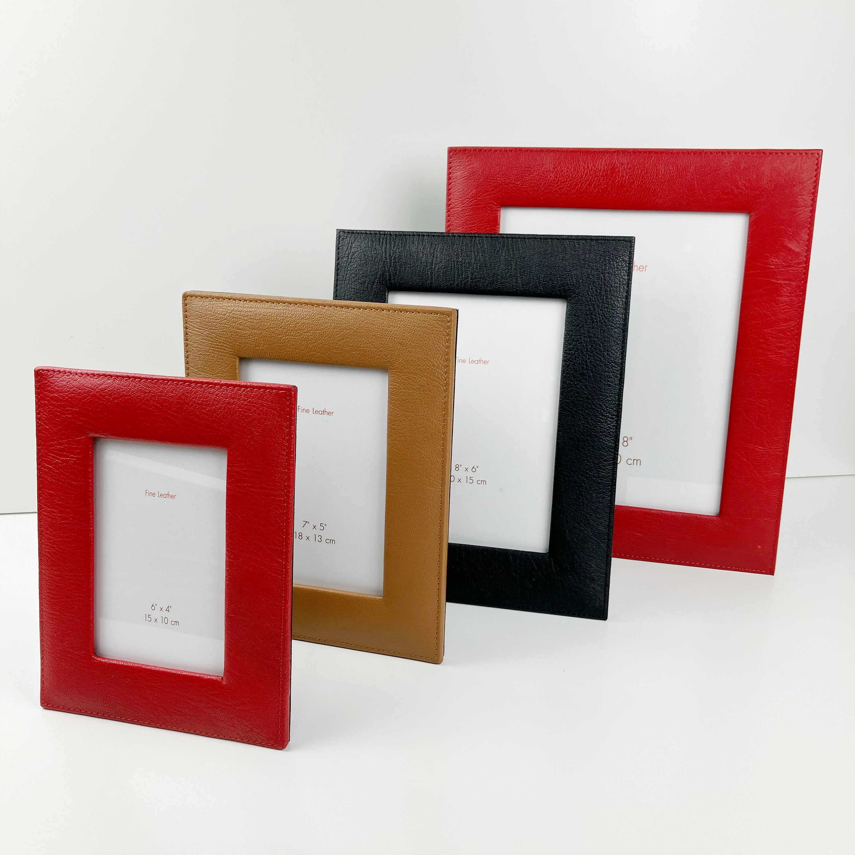 Wide Angled Modern Red Picture Frame - Yahoo Shopping