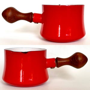 Dansk Butter Warmer Pot 1960s 70s IHQ FRANCE True Mid Century Vintage Kobenstyle Pan Dansk Saucepan Quistgaard