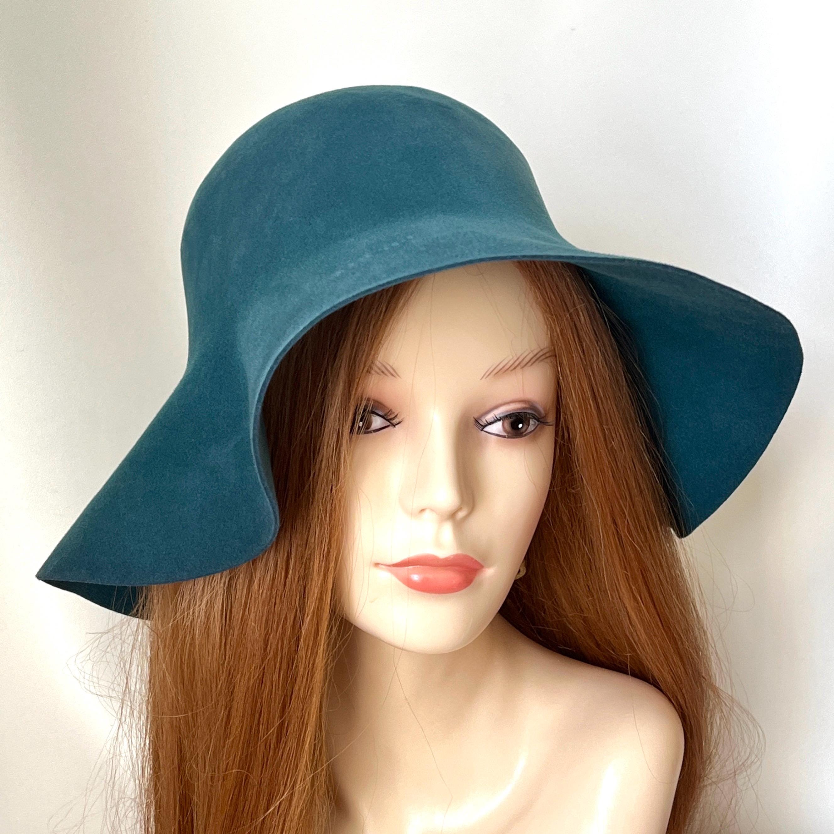 1930s Teal Hat - Etsy