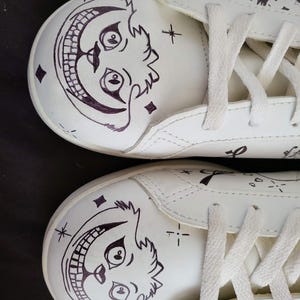 Custom hand painted shoes