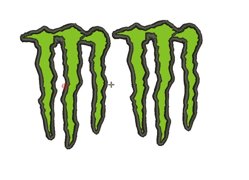 Patch MONSTER ENERGY Embroidered sew Iron On Patches Applique Etsy