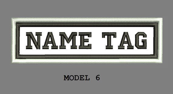 RECTANGULAR CUSTOM EMBROIDERED PATCH bilkro patch Quality Badge