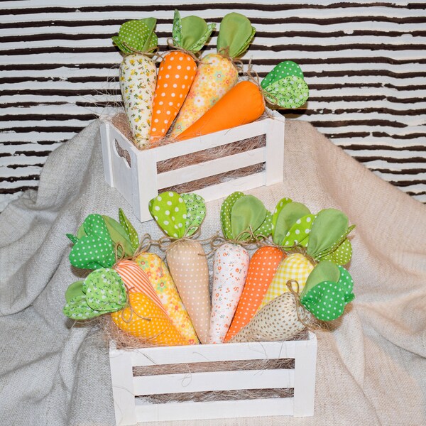 Fabric Carrots Etsy