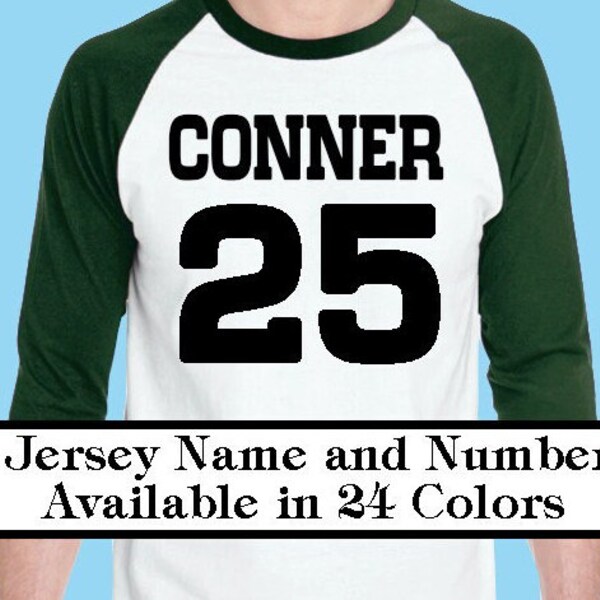 Sew on Jersey Numbers Etsy