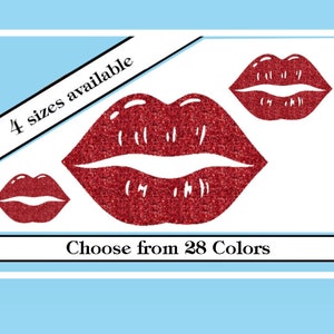 Vinyl Iron on Stickers For Clothes Sexy Lips With American - Temu
