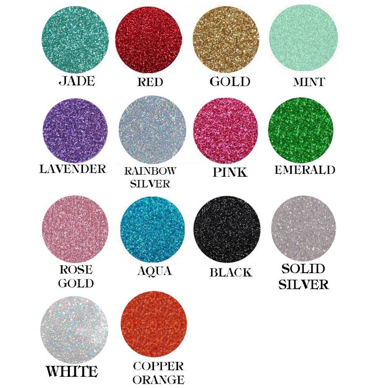 Bridesmaid Iron on Wedding Decal Transfer Glitter Vinyl Etsy