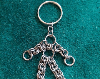 Chain Mail Man Key Chain
