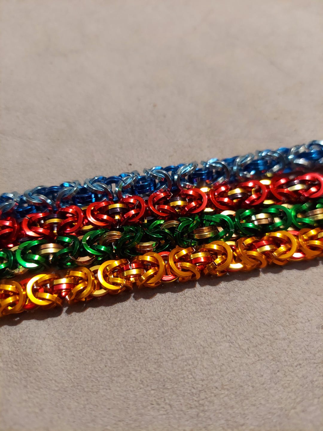 Avatar the Last Airbender Inspired Chain Mail Bracelets - Etsy Israel