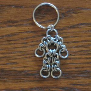 Chain Mail Man Key Chain