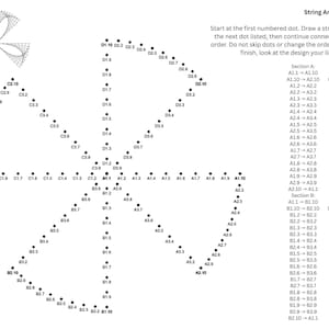 String Art Worksheet Bundle | Curve Stitching Math Templates | 4 Equal ...