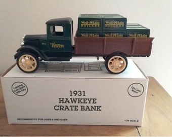 1931 hawkeye motor truck bank