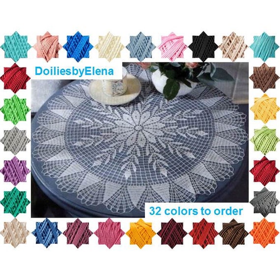 Crochet doily 33 crochet doilies crochet doily Etsy