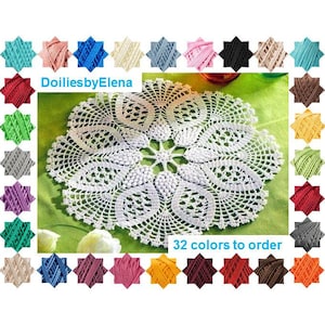Crochet doily - crochet doilies - Home decor - White crochet doily - Handmade tablecloth