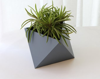 Indoor 3D printed planter Geometric triangle