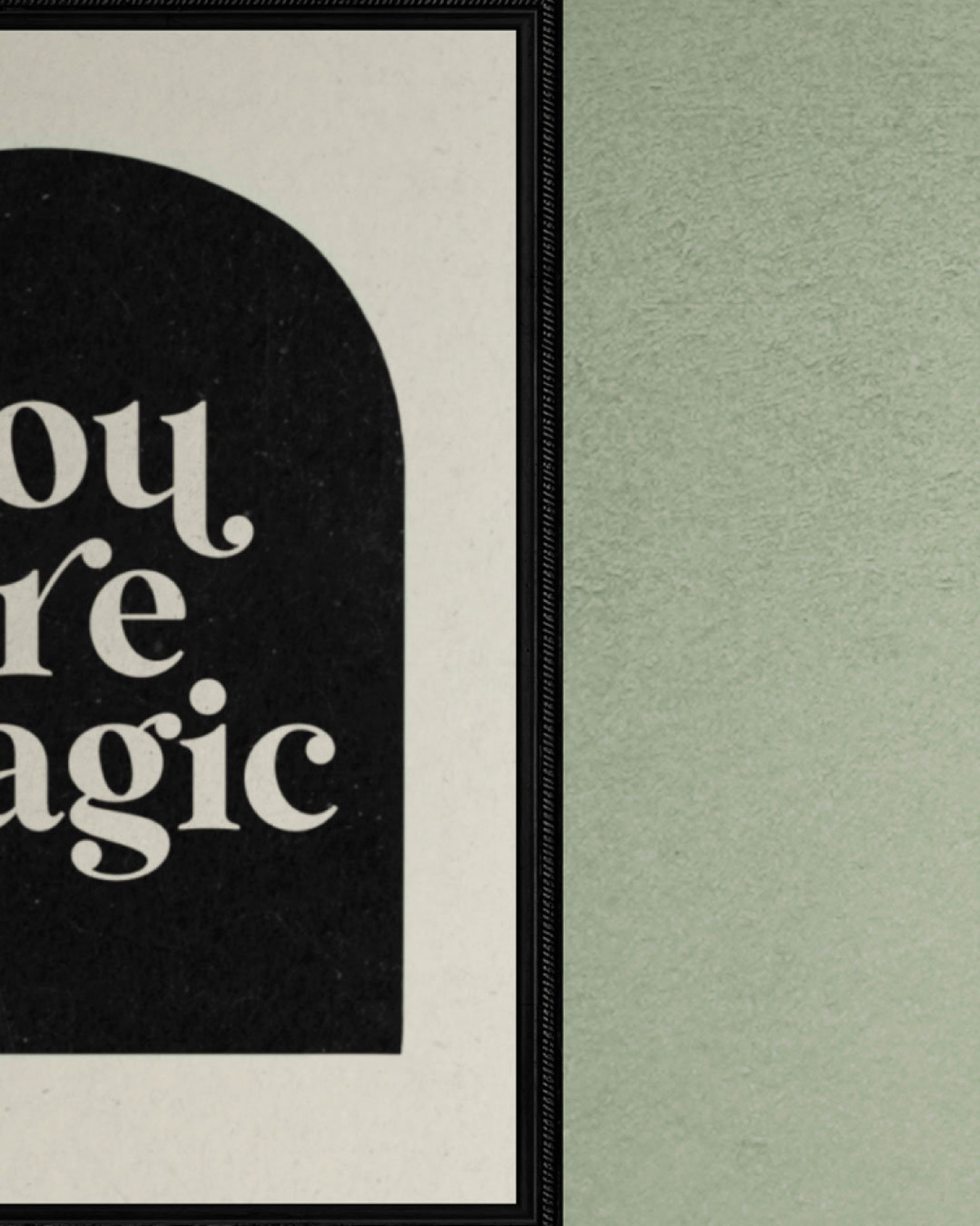 You Are Magic Retro Wall Art Retro Decor Wall Prints Retro - Etsy