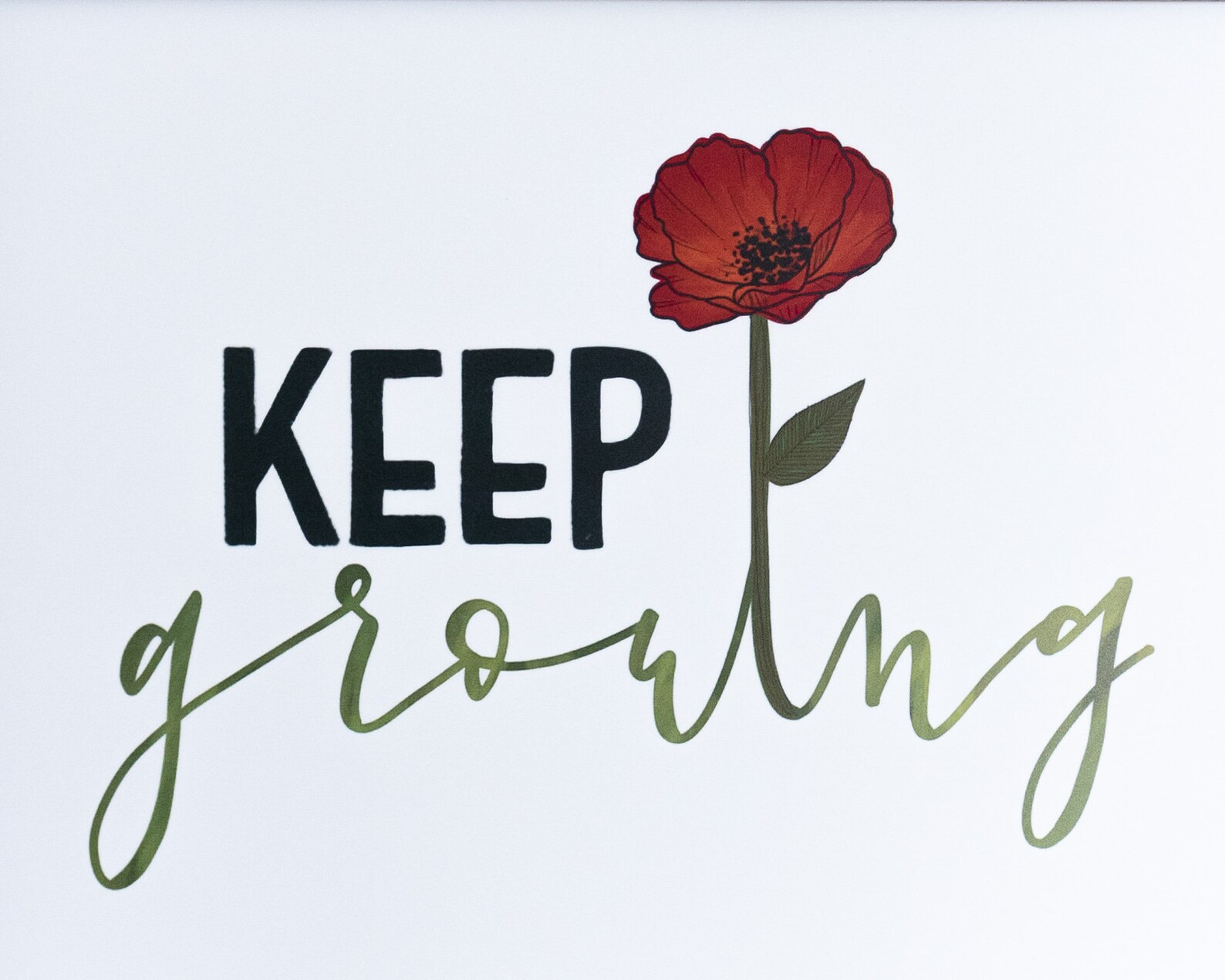 Keep Growing 8.5x11 Digital Print Etsy