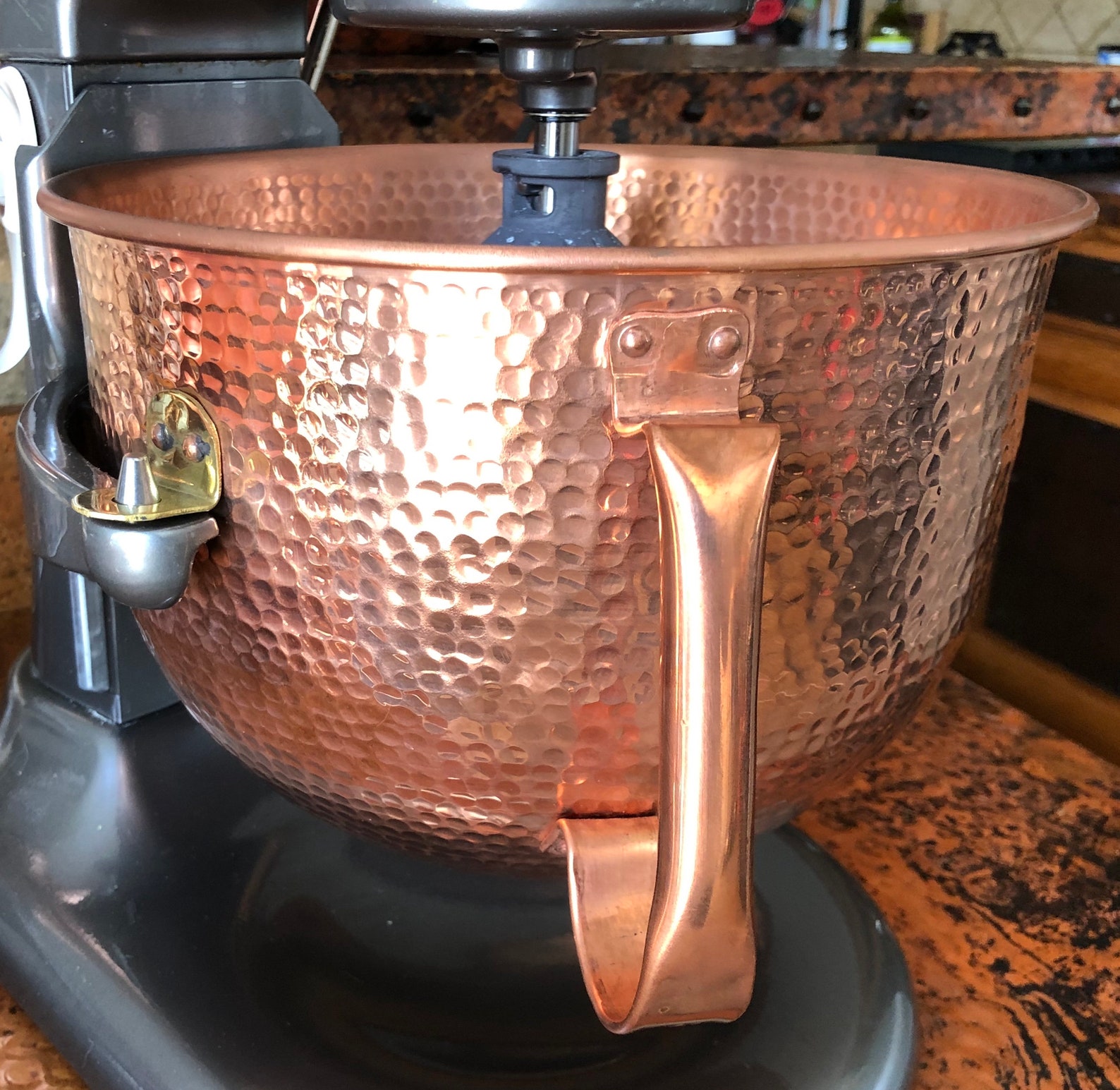 Replacement Mixing bowl for Kitchenaid Mixer Hammered Copper Etsy