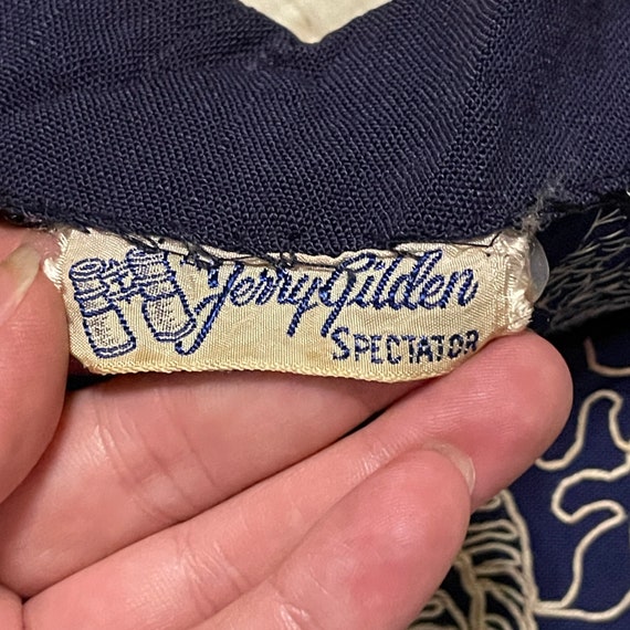 40s 50s Jerry Gilden Spectator Vintage Embroidere… - image 10