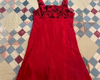 dkny red velvet dress DKNY Burgundy Velvet Midi Dress