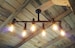 Industrial Lighting Chandelier, UL LISTED, Rustic Stagger Steampunk Machine Age, Edison Bulb Iron Pipe Light, Modern Industrial Lighting