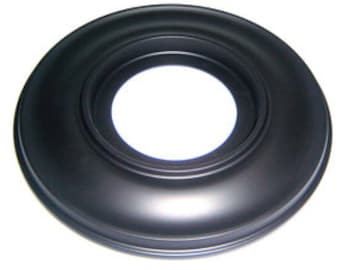 Medallón de techo decorativo con brida de 10"