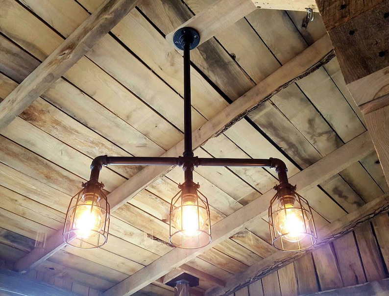 Rustic Industrial Lighting Pool Table Light UL LISTED Modern Etsy