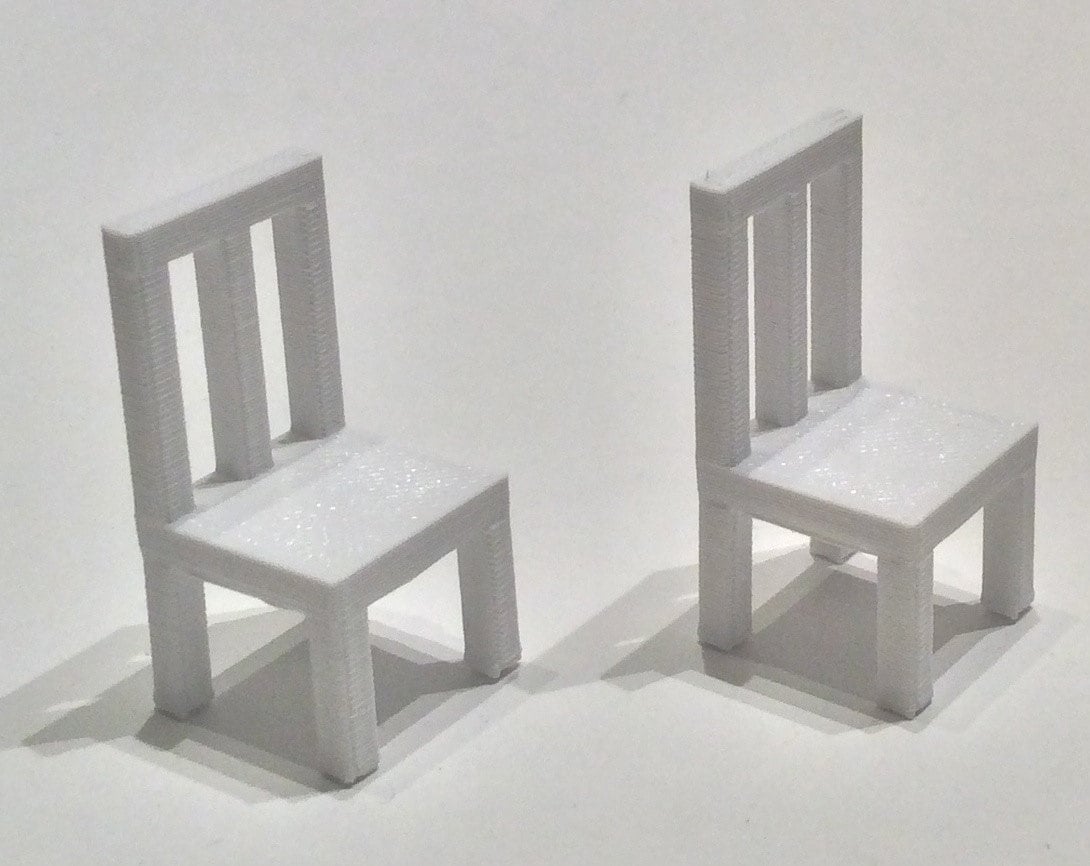 Antologi opladning Parlament Four Miniature Chairs 3D Printed Mini Doll House Chair - Etsy
