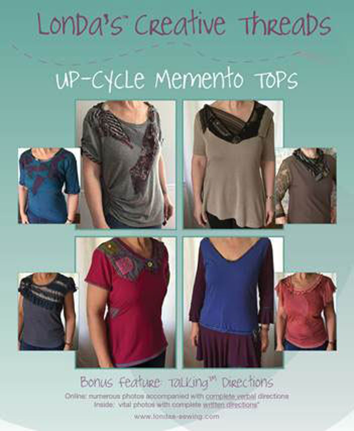 Upcycle Sewing Pattern, Upcycle Swing, PDF Instant Download Sewing
